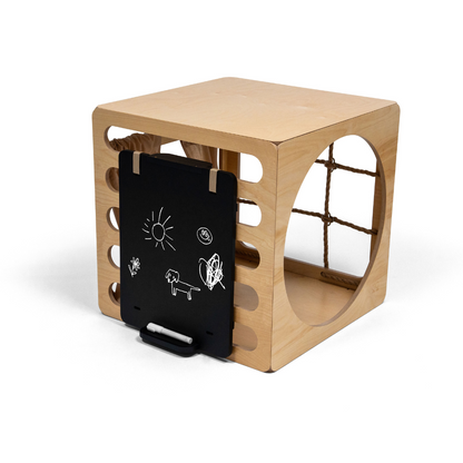 Climbing Cube with Rope Window