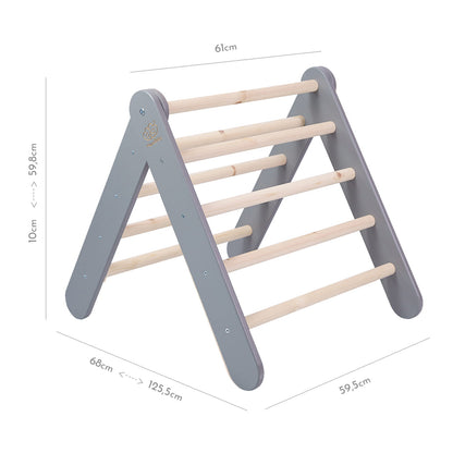 Pikler Climbing Ladder — Grey