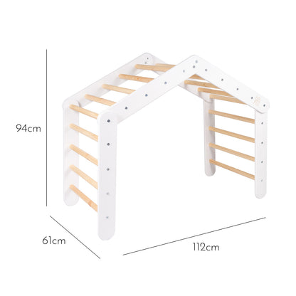 Pikler Climbing Ladder — White