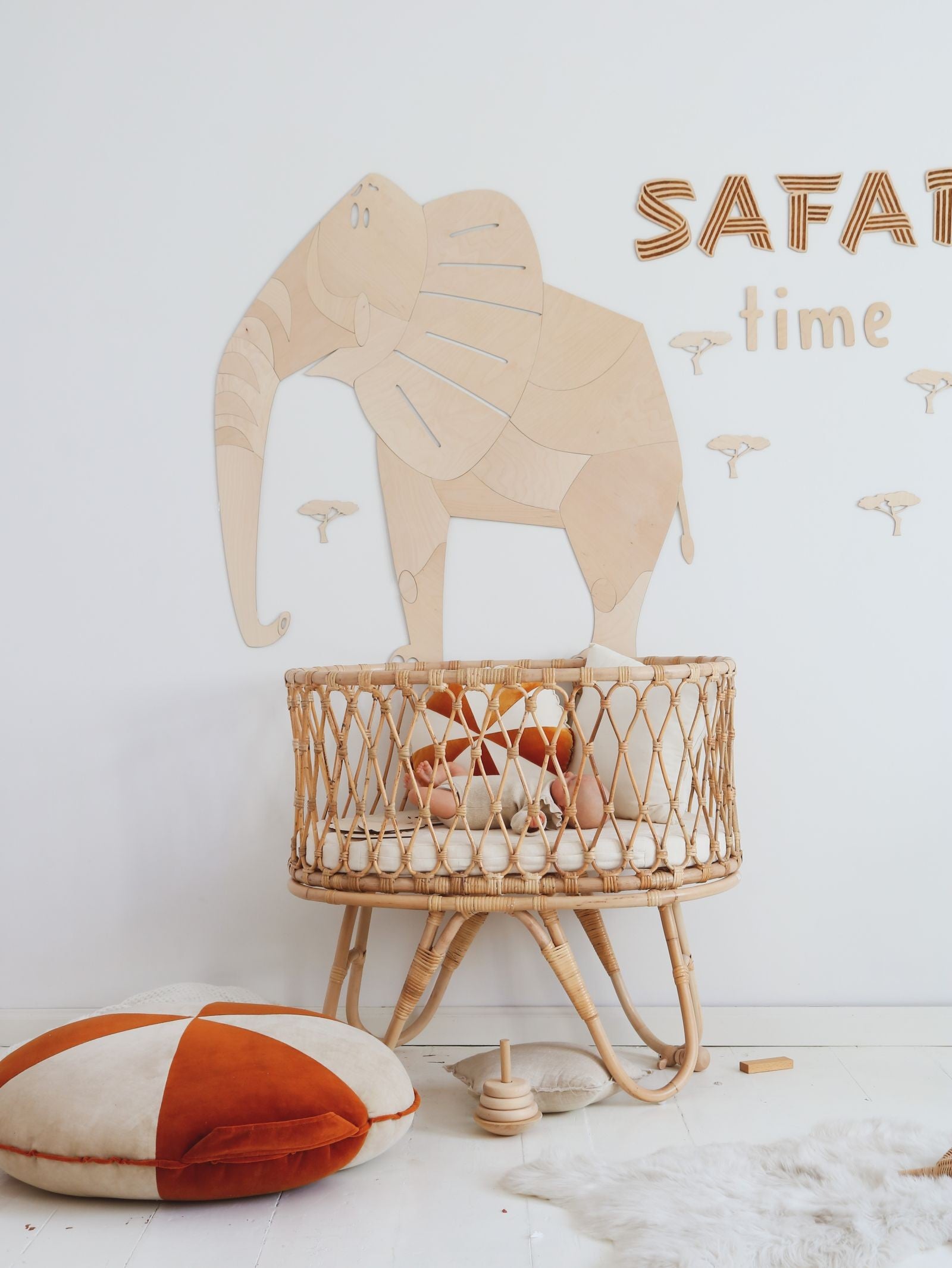Safari Elephant Wall Decor