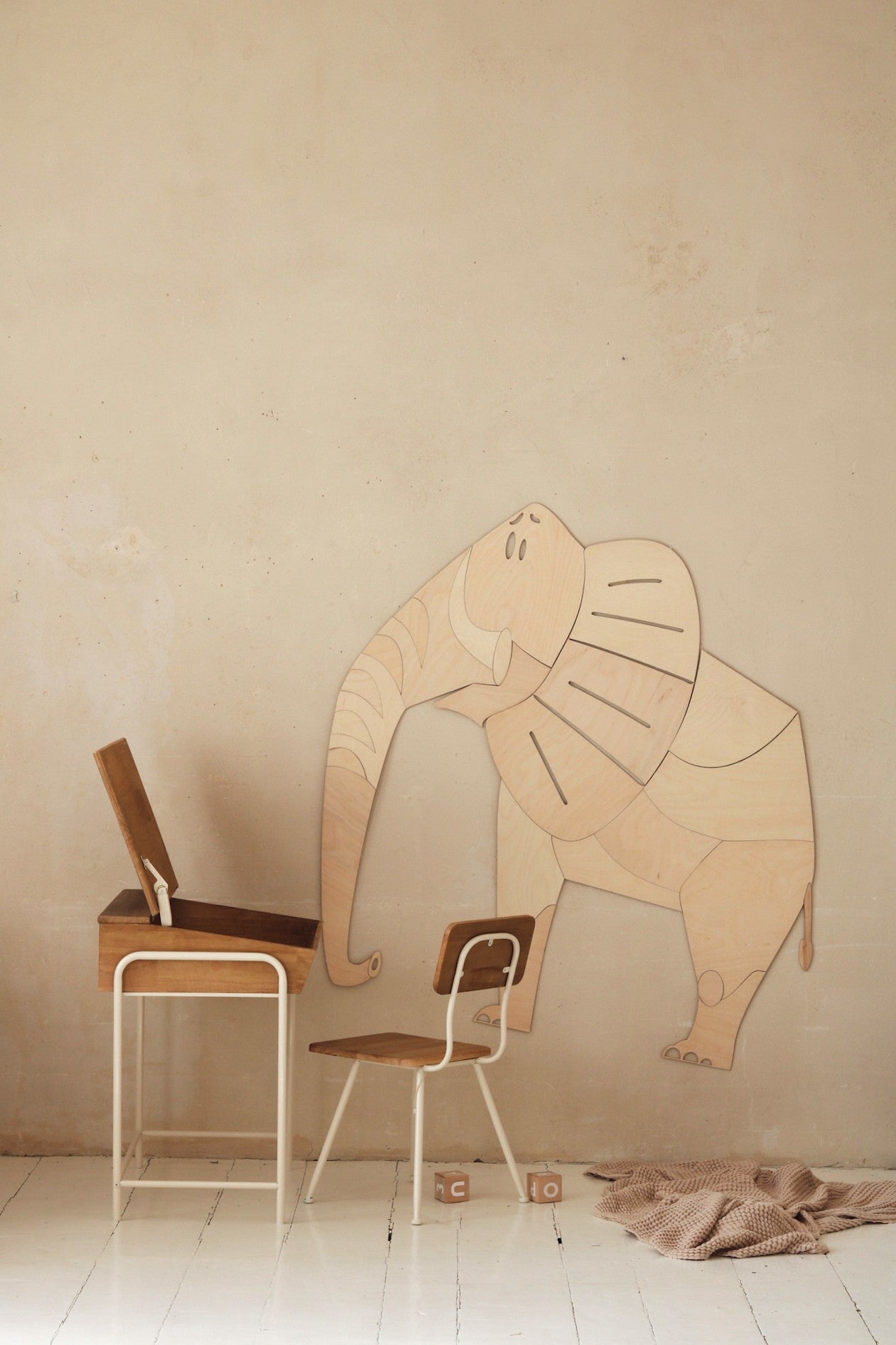 Safari Elephant Wall Decor