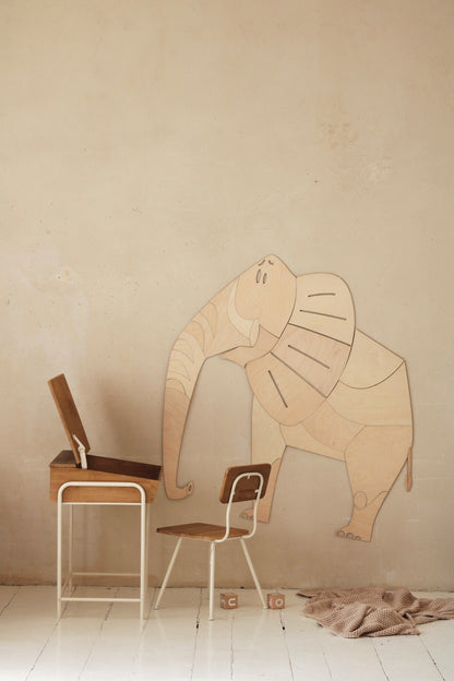 Safari Elephant Wall Decor