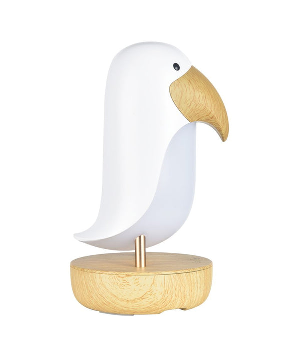 White Bird Night Lamp with Bluetooth Speaker