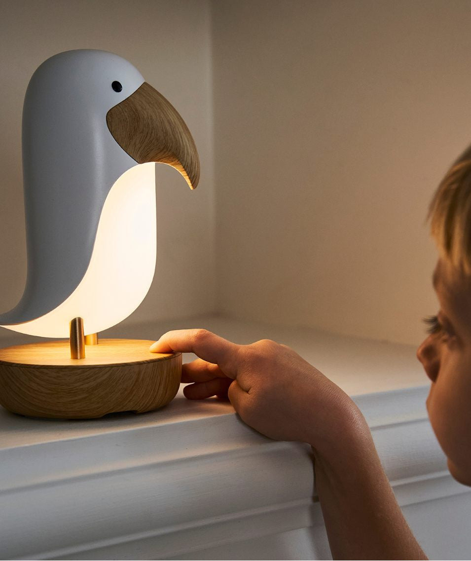 Un pájaro suave para noches tranquilas