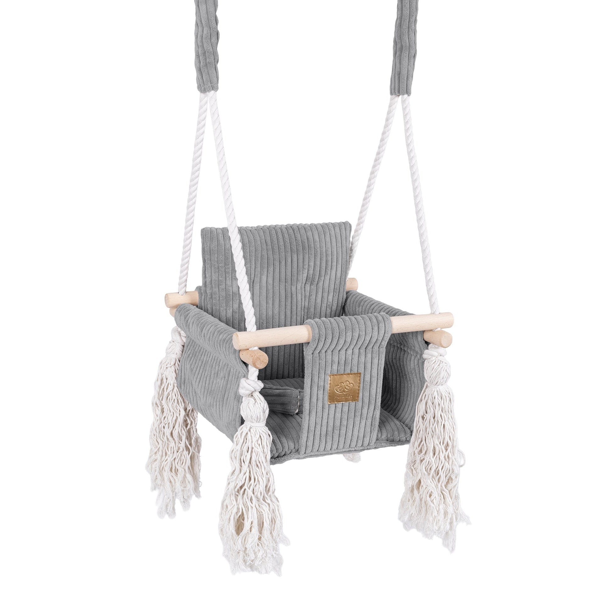 Indoor Baby Swing — Grey