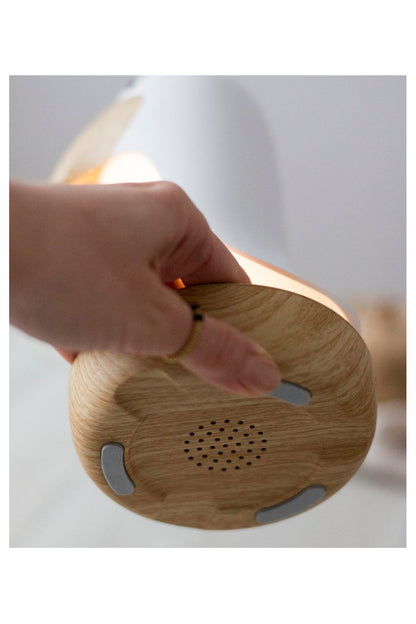 White Bird Night Lamp with Bluetooth Speaker