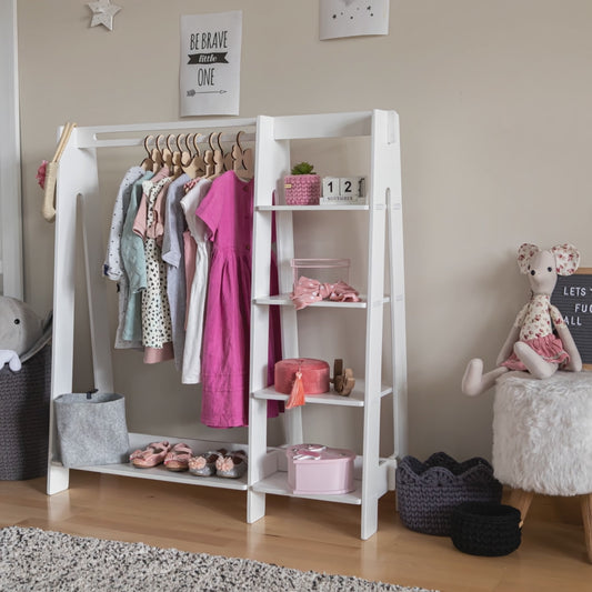 Montessori Toddler Clothing Rack