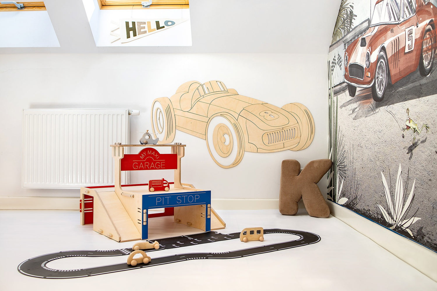Formel 1-dekoration