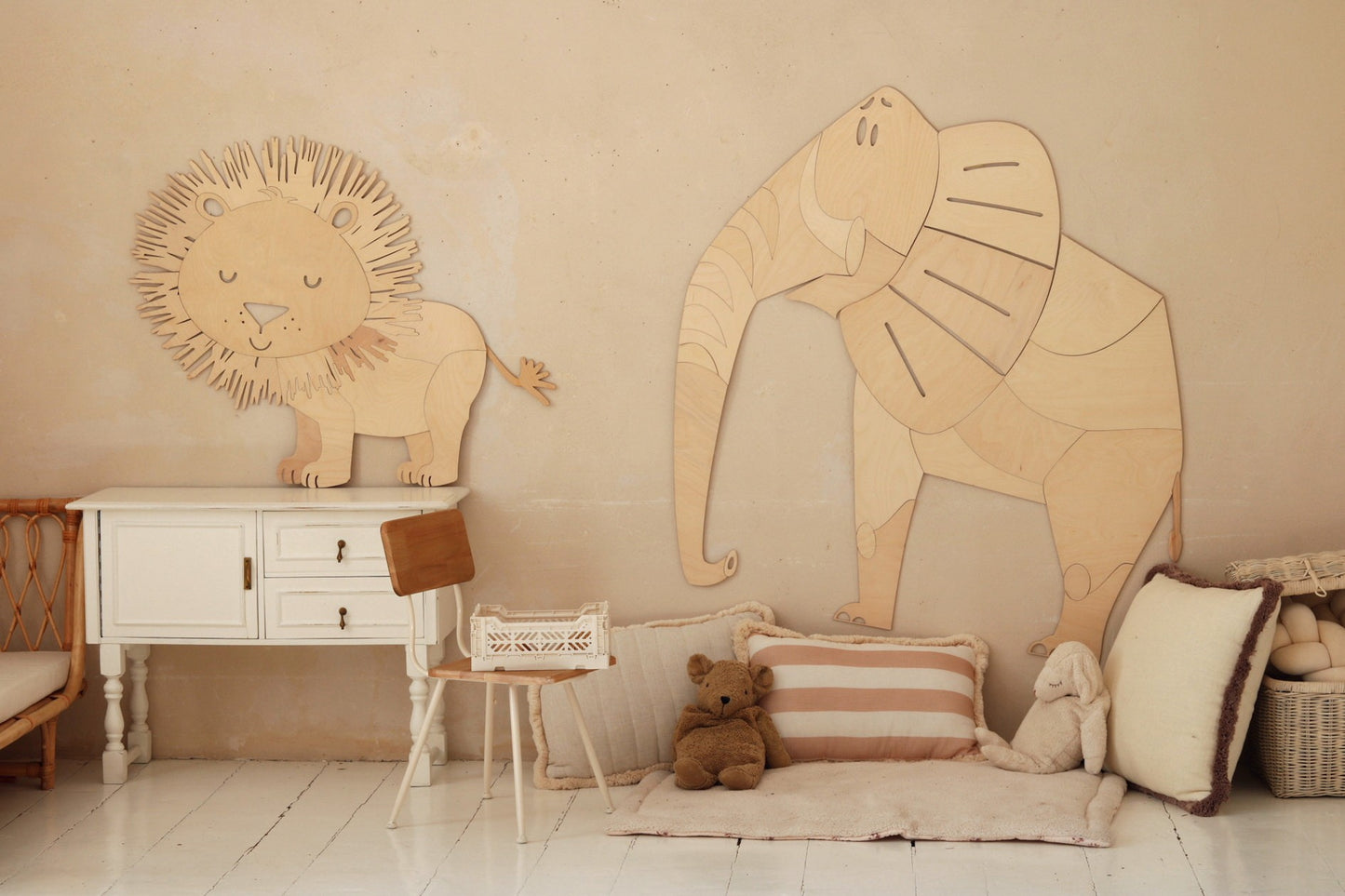 Safari Lion Wall Decor