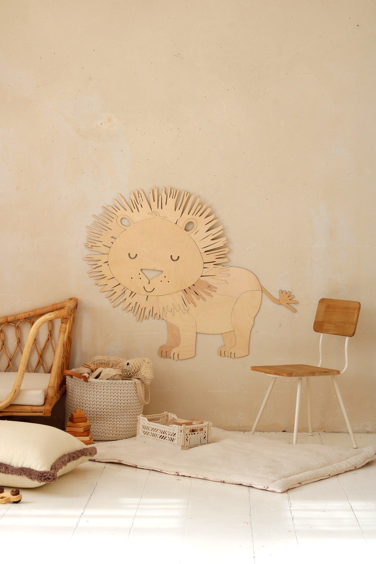 Safari Lion Wall Decor